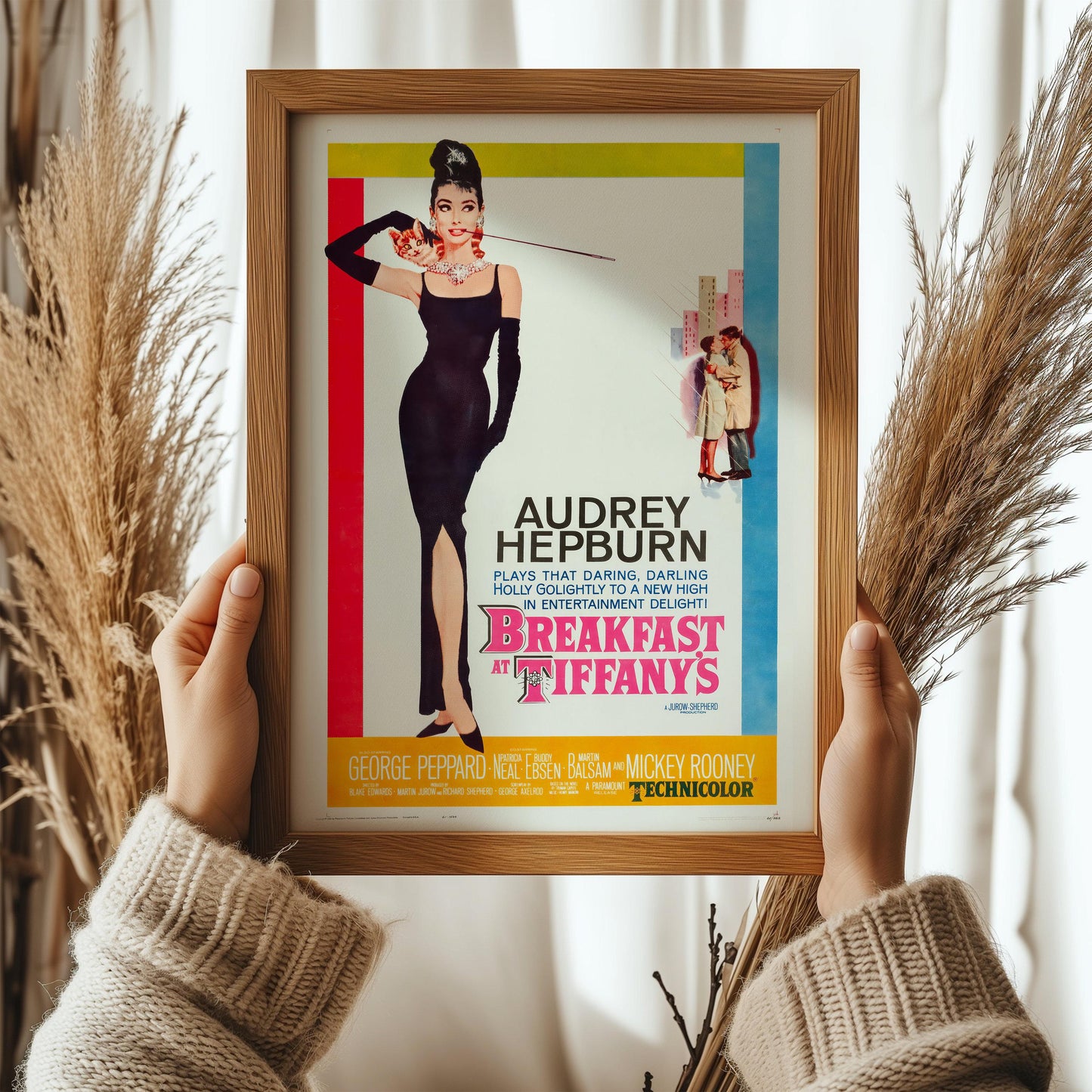 Breakfast At Tiffany's | The All-Time Classic Our Customer's Can't Get Enough of | Vintage Movie Poster (available framed or unframed)
