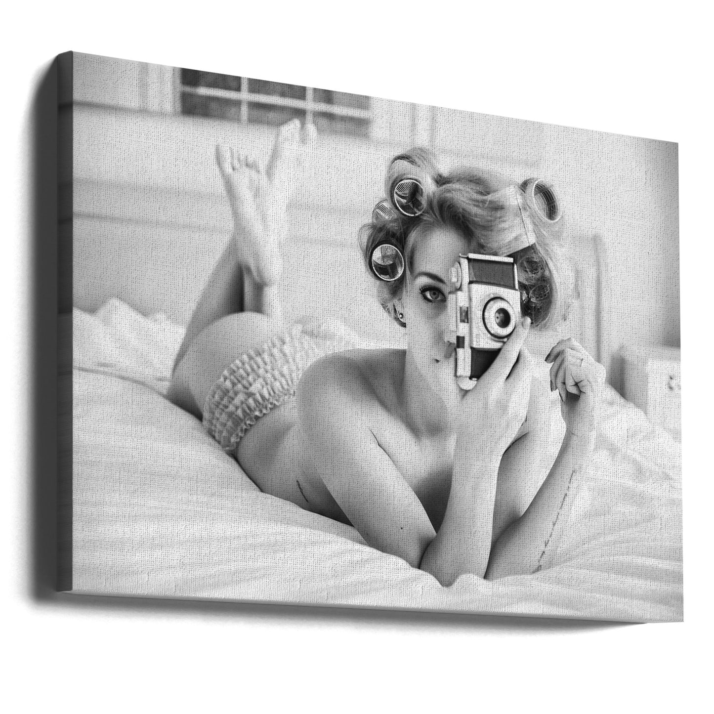 Wall art A chick, a click, and a curl by Pagan Moon