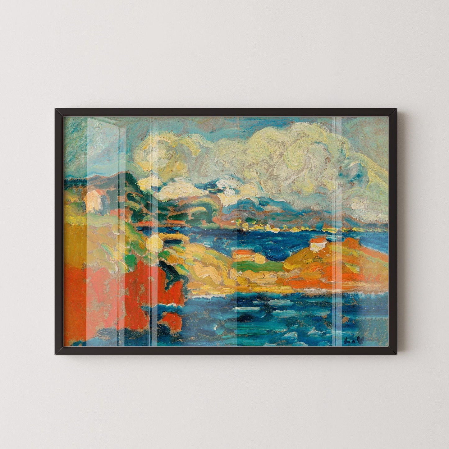 Louis Valtat - Bay at Anthéor | PREMIUM GICLÉE PRINT – Bold Fauvist Landscape Art For Lovers of Henri Matisse (Framed & Unframed Available)