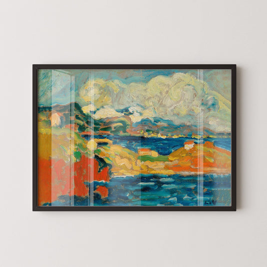 Louis Valtat - Bay at Anthéor | PREMIUM GICLÉE PRINT – Bold Fauvist Landscape Art For Lovers of Henri Matisse (Framed & Unframed Available)