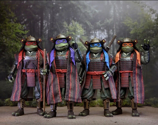 Teenage Mutant Ninja Turtles 3 - Action Figures - Samurai Turtles 4 Pack