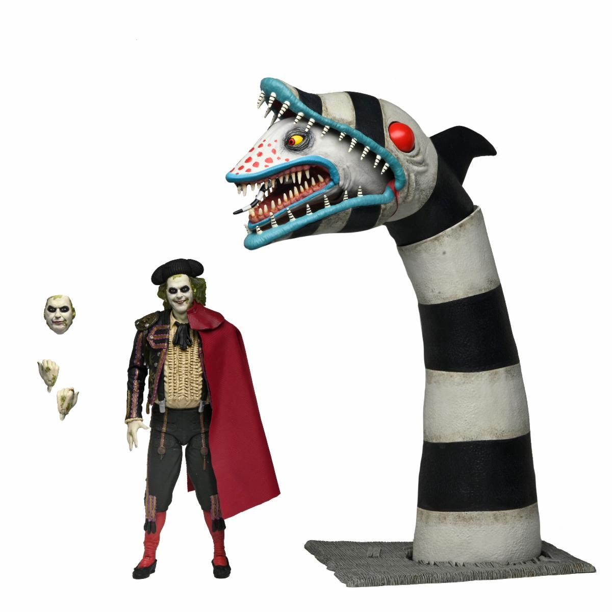 Beetlejuice Beetlejuice - 7" Scale Action Figure - Ultimate "Matador" Beetlejuice & Sandworm 2-pk (Preorder Nov/Dec 2025)