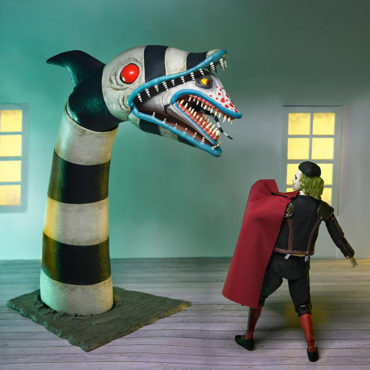 Beetlejuice Beetlejuice - 7" Scale Action Figure - Ultimate "Matador" Beetlejuice & Sandworm 2-pk (Preorder Nov/Dec 2025)