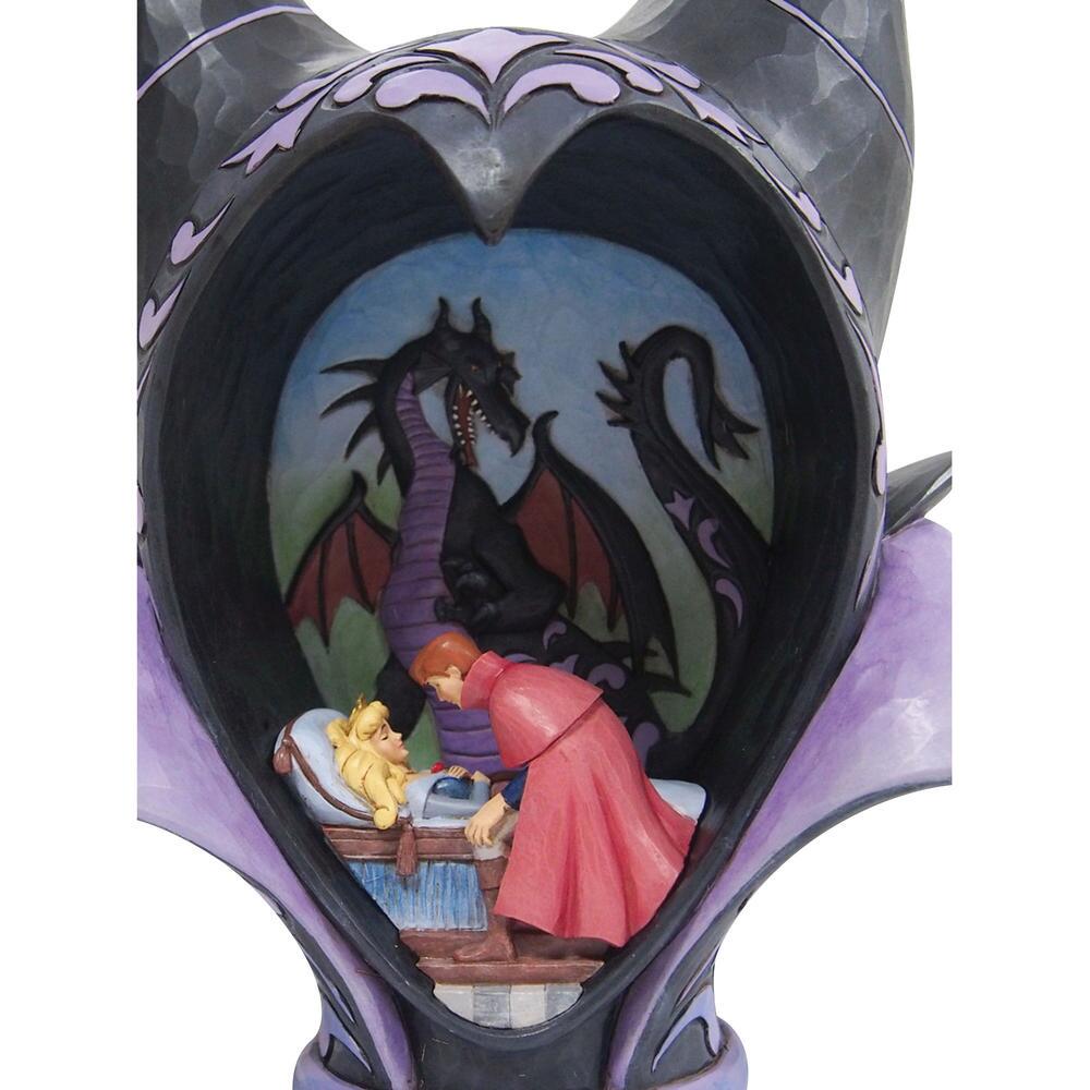 Jim Shore Sleeping Beauty Maleficent Headdress Scene Collectible Figurine (pre-order) available August 2021